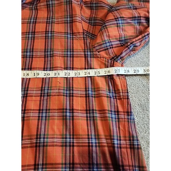 Patrick James Men Button Up Checked Plaid WOOL BLEND 2xl Multi-Color Mid-Weight - Picture 11 of 12